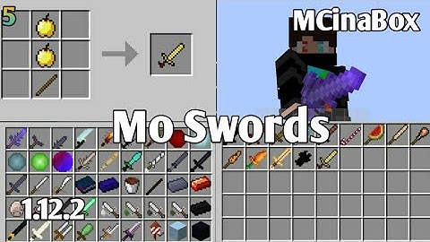 Mod Mo Swords MCinaBox 1.12.2