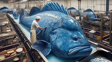How Giant Napoleon Fish Are Caught And Processed Into A Delicious Dish
