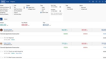 Zoho Projects : Timesheet Enhancements