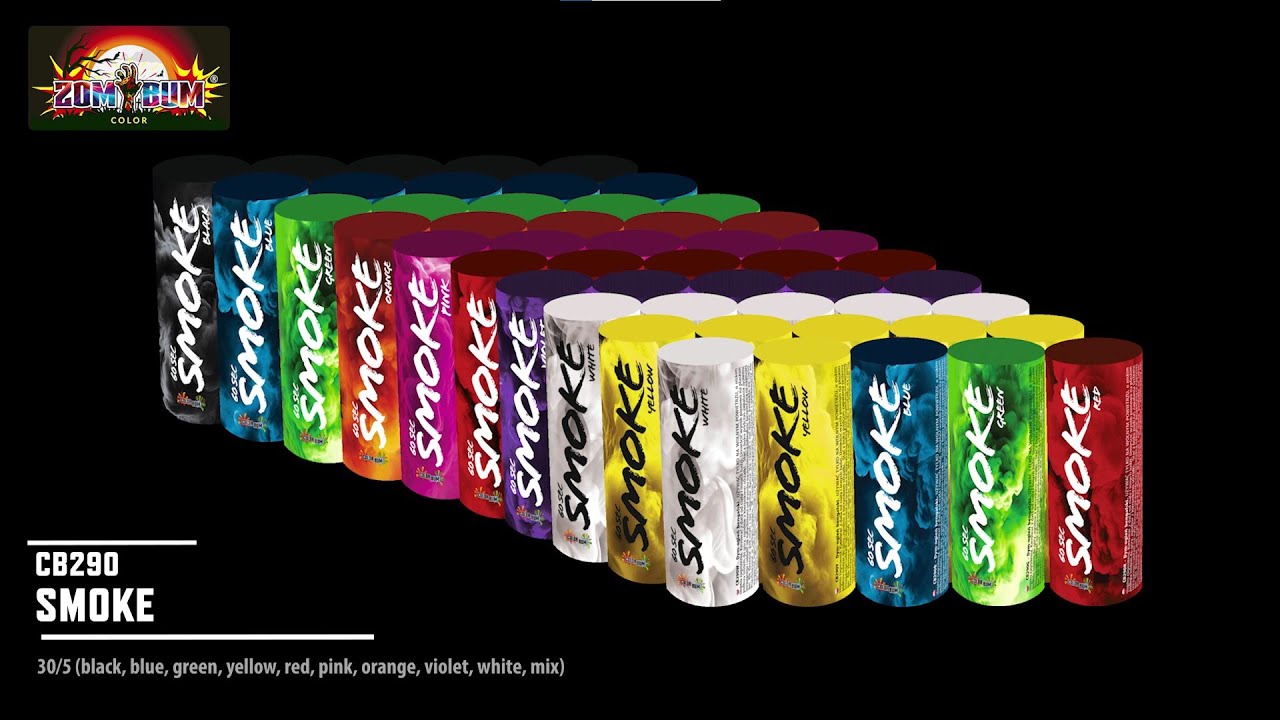 Świece dymne ZomBum Color CB290