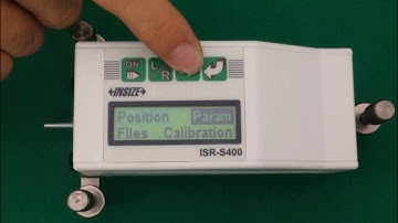 ISR-S400 Basic Operation of Roughness Tester