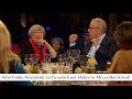 Sybil Gräfin Schönfeldt im Gespräch mit Hubertus Meyer-Burckhardt