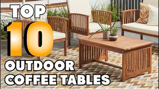 Outdoor Coffee Table : Can I Try Once from here?