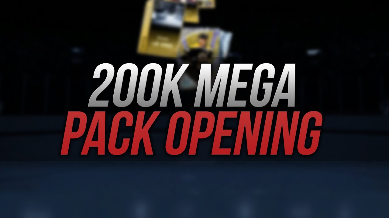 NHL 14 HUT | 200K MEGA PACK OPENING! (W/ Facecam!)