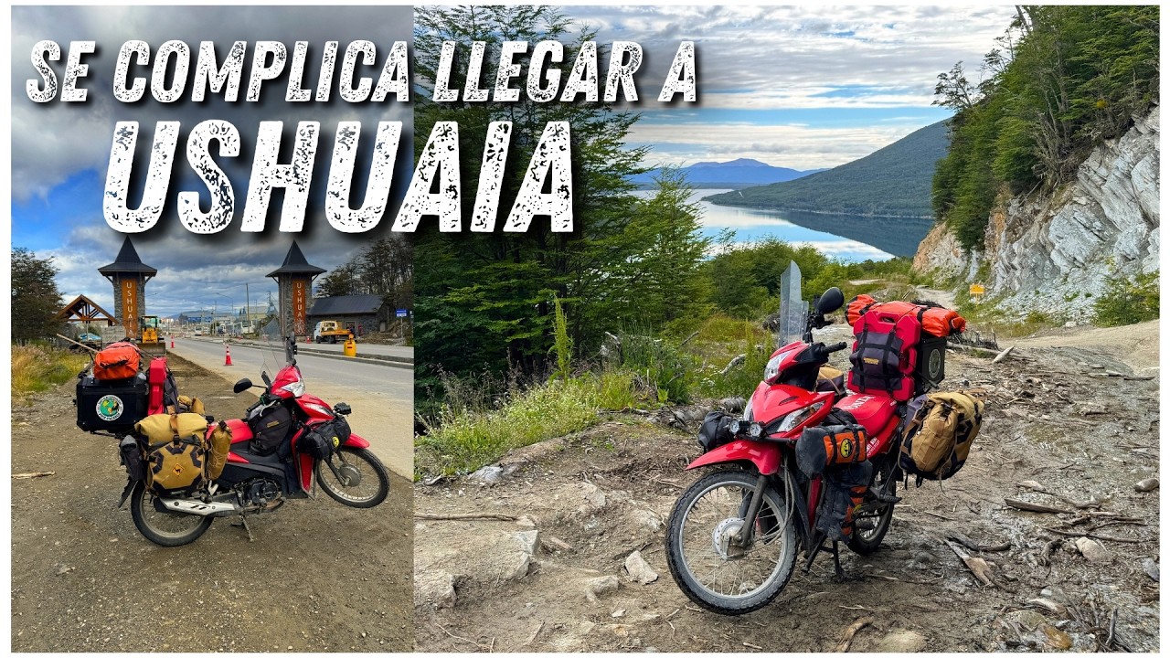 MALA DECISIÓN LLEGANDO A USHUAIA ¿fue un ERROR? | USHUAIA a ALASKA en 110cc | Cap.23