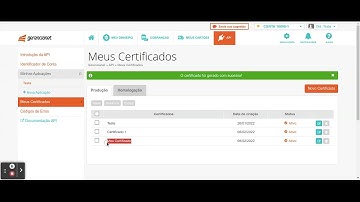 Como Gerar Chave de API Pix da Gerencianet