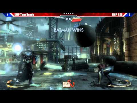 Injustice: Gods Among Us: Grand Final EMP REO vs EMP Tom Brady - Civil War V Tournament