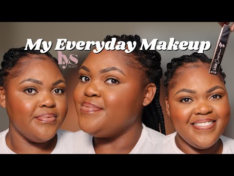 Everyday Makeup Routine using all LYS Beauty + LASH CONFIDENCE Mascara first impression