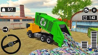 Offroad Garbage Truck - Dump Truck Driving Game - Android Gameplay screenshot 2