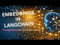 L16 | Embeddings in LangChain | Generative AI with LangChain