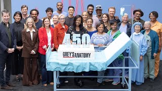 Grey's Anatomy Celebrates 450 Episodes! On Set With the Cast