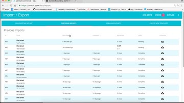 How to Import/Export Data in Zentail