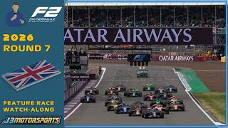 🔴 F2 | 2026 | Round 7 | #BritishGP | JBMotorsports | Feature Race Watch-Along
