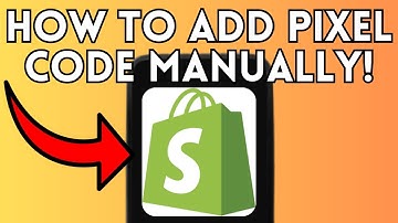 How To Add Pixel Code To Shopify Manually (Full Guide) 2025!