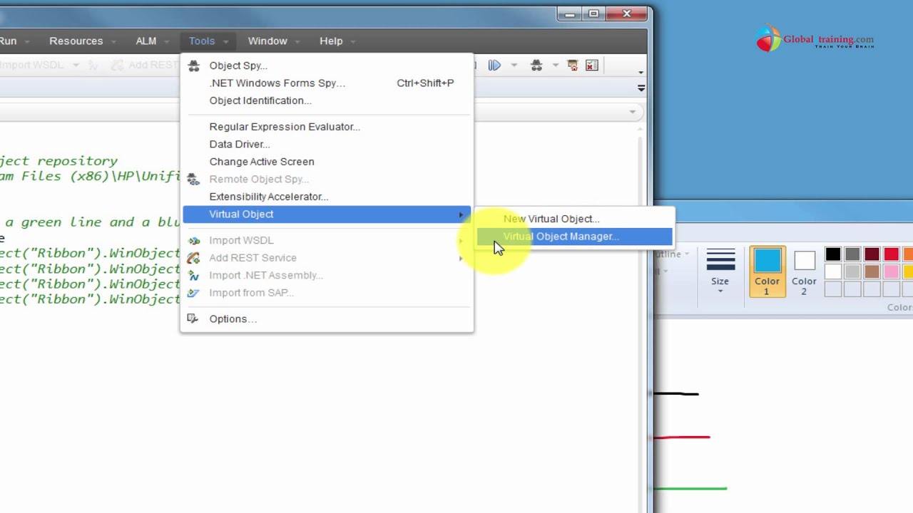 UFT 12.01 | QTP | Using Virtual Objects
