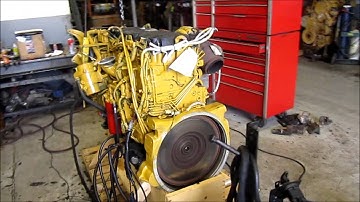2008 Caterpillar C13 Acert Diesel Engine Running LEE