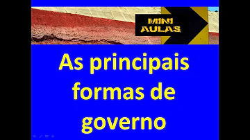 Como era classificado por Aristóteles as formas de governo?