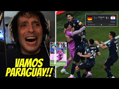 GUIBEL REACCIONA A LA VICTORIA DE PARAGUAY ANTE ALEMANIA | PARAGUAY 1 -1 ALEMANIA