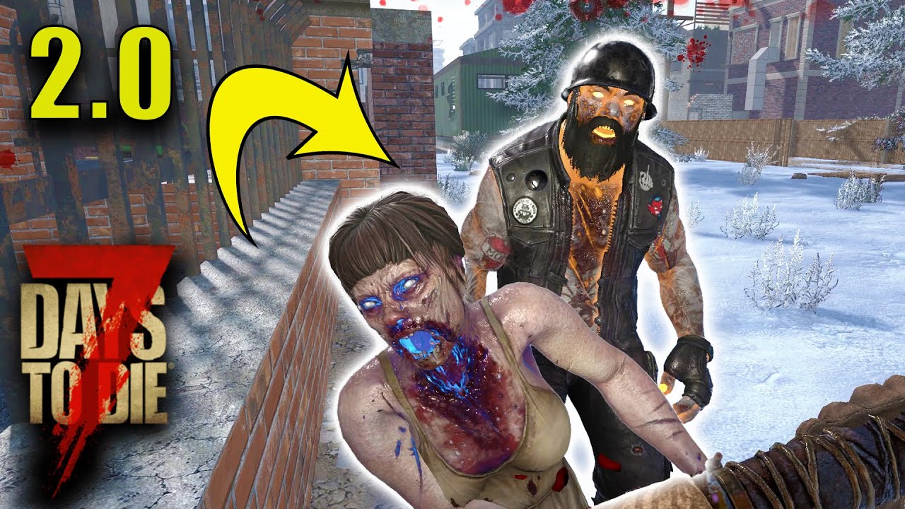 INFERNAL & CHARGED ZOMBIES - I was NOT Ready in the NEW 7 Days To Die ...