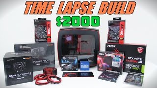 $2000 Gaming PC - Time Lapse Build