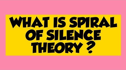 THE SPIRAL OF SILENCE THEORY| NTA UGC NET MASS COMMUNICATION| PAPER 2