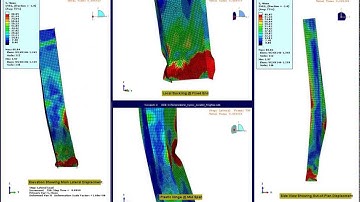 ABAQUS FE Simulation of a Steel Column under Cyclic Loading