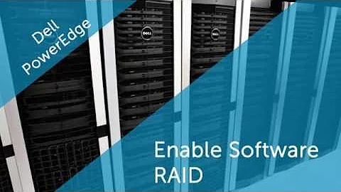 To enable software RAID on Dell’s 13th generation of PowerEdge systems or later