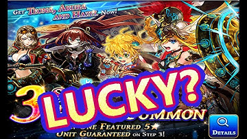 WHAT IS THIS LUCK!!? |The Alchemist Code Summons