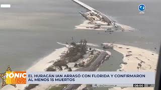 HURACÁN IAN DEVASTADOR: al menos 17 muertos y ciudades destruidas en Florida