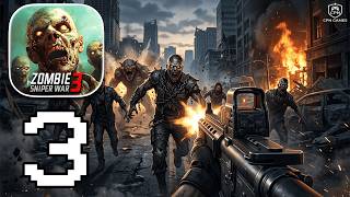 Zombie Sniper War 3D: Dead FPS - All Levels Android,iOS SATISFYING Mobile Gameplay Ep3 screenshot 4