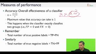 Performance Measures #swayamprabha #ch36sp