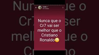 Nunca que o Cr7 vai ser melhor que o Cristiano Ronaldo #memes #humor #shorts