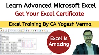 Learn Advanced Excel By CA Yogesh Verma  (Goal Seek Function)
