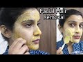 ✔️*New* DIY Facial Hair Removal With (BESAN Peel Off) 100% Natural & Effective | Super Style Tips