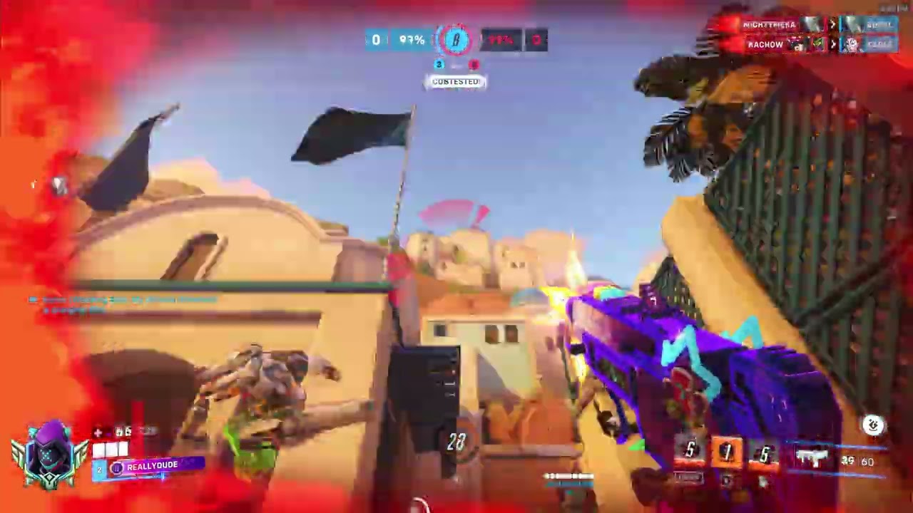 INSANE Ranked Game Hitting Top 500 on SOMBRA - Overwatch 2