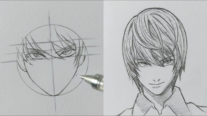 How to draw L (Ryuzaki) from Death Note - Türkler buraya ! 