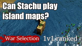 War Selection - 1v1 ranked - How to play choke / island maps
