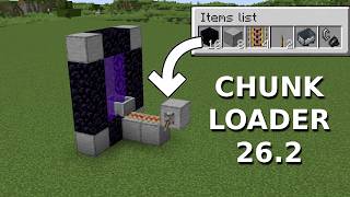 Minecraft Chunk Loader 26.2 Tutorial | Easy & Automatic Chunk Loader