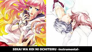 CHiCO with HoneyWorks - Sekai Wa Koi Ni Ochiteiru / 世界は恋に落ちている (Instrumental Version)