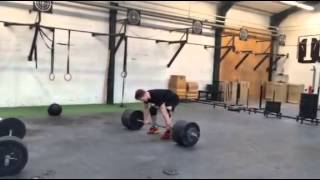 Clean: 160 x 1 rep by Philip \