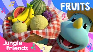 Fruits - 4K - Nursery Rhymes and Kids Song with Lyrics