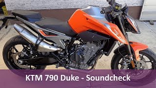 KTM 790 Duke - Soundcheck