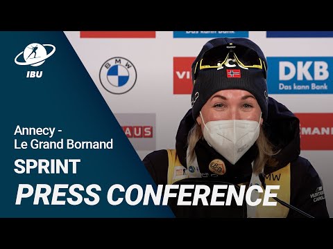 World Cup 21/22 ALGB: Women Sprint Press Conference