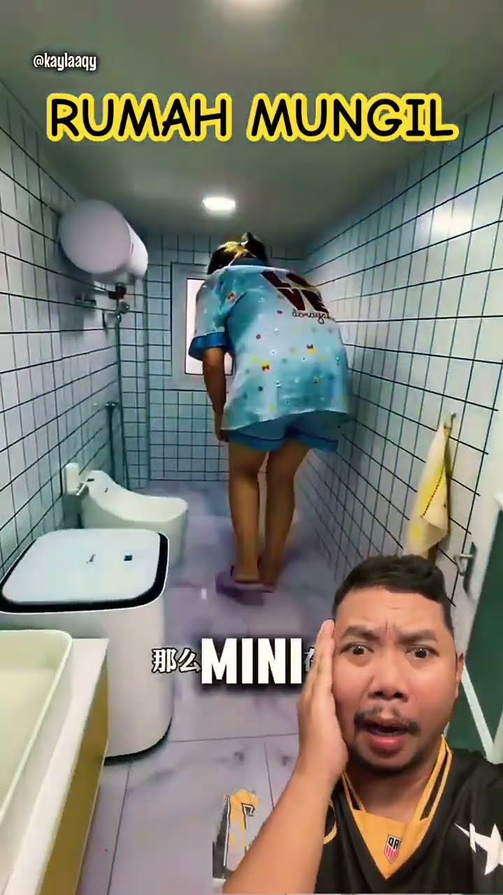 SIAPA MAU TINGGAL DIRUMAH MUNGIL!!!!?? #minivlog #shorts #funny