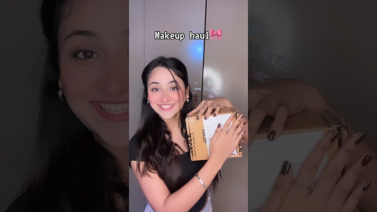 Makeup haul🎀 #minivlog #ytshorts #shorts