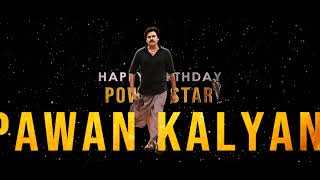 Happy birthday powerstar pawan kalyan garu | from TB MEDIA |