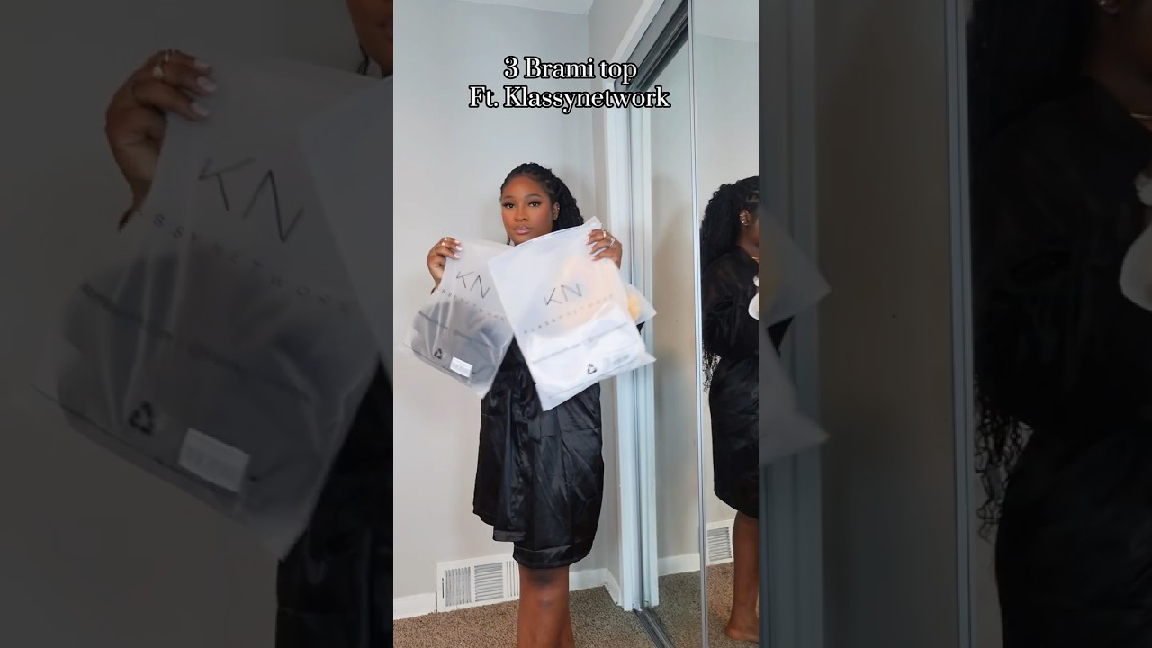 Trying the Brami tops from 