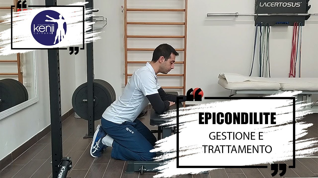 Epicondilite: gli esercizi da fare subito