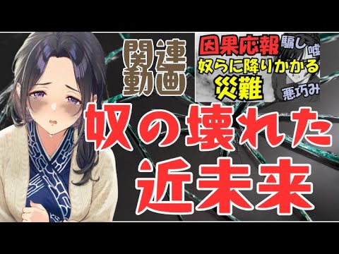 【因果応報関連動画】奴の壊れた近未来( 。∀ ﾟ).｡இ⚡⚡