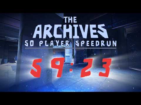 (WR) DOORS: The Archives | FIRST EVER 50 PLAYERS SPEEDRUN | 59:23